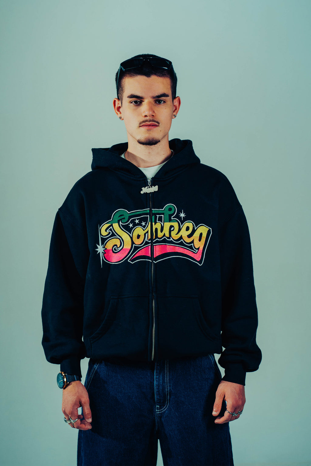 CHICHA ZIPPER HOODIE