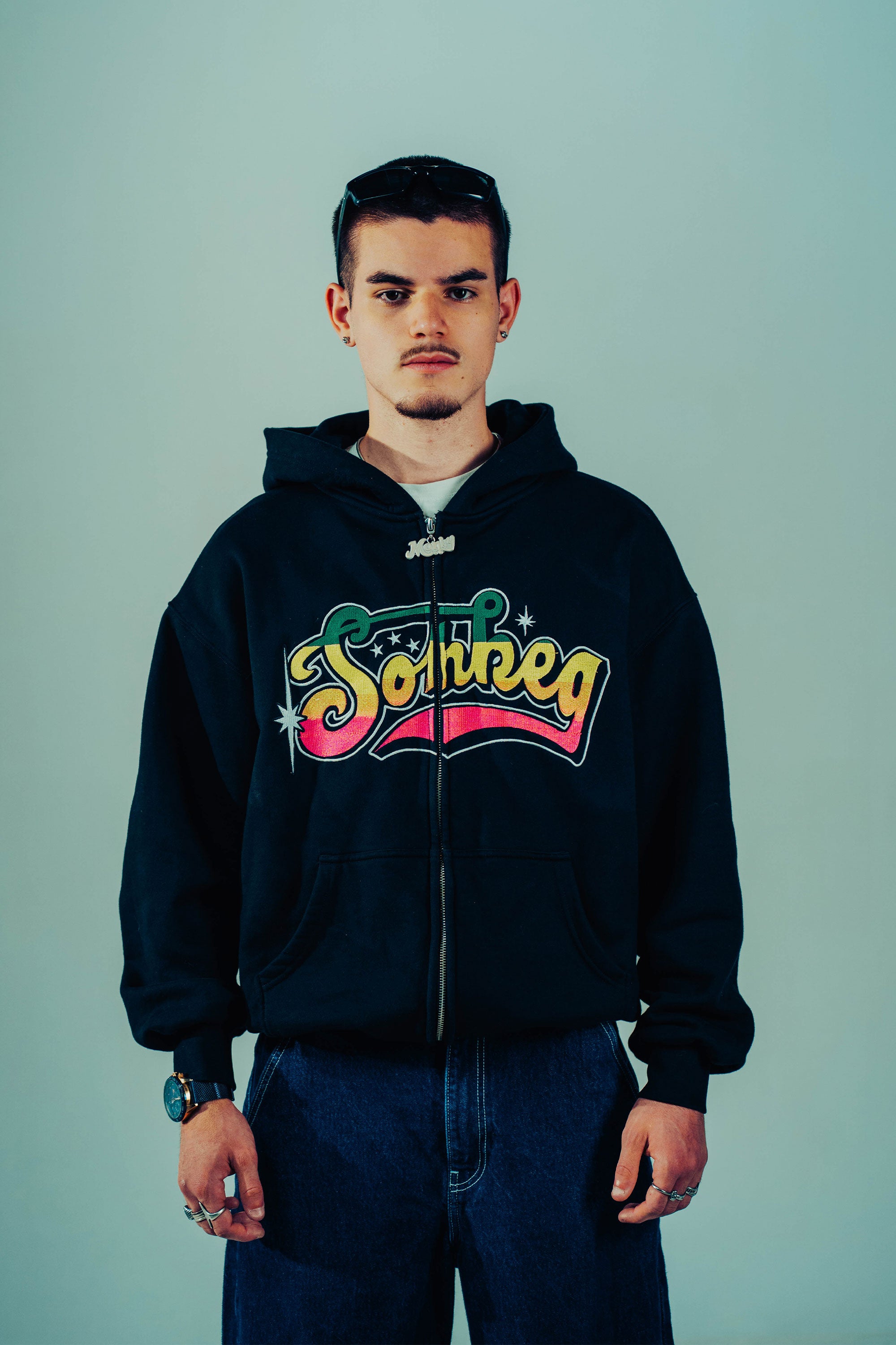 CHICHA ZIPPER HOODIE