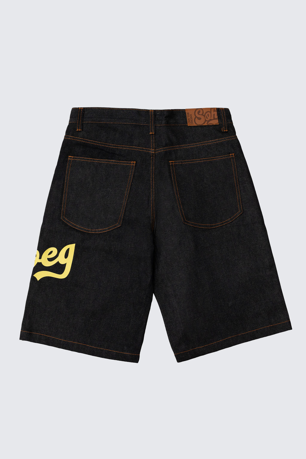 COPPER RAW DENIM JORTS