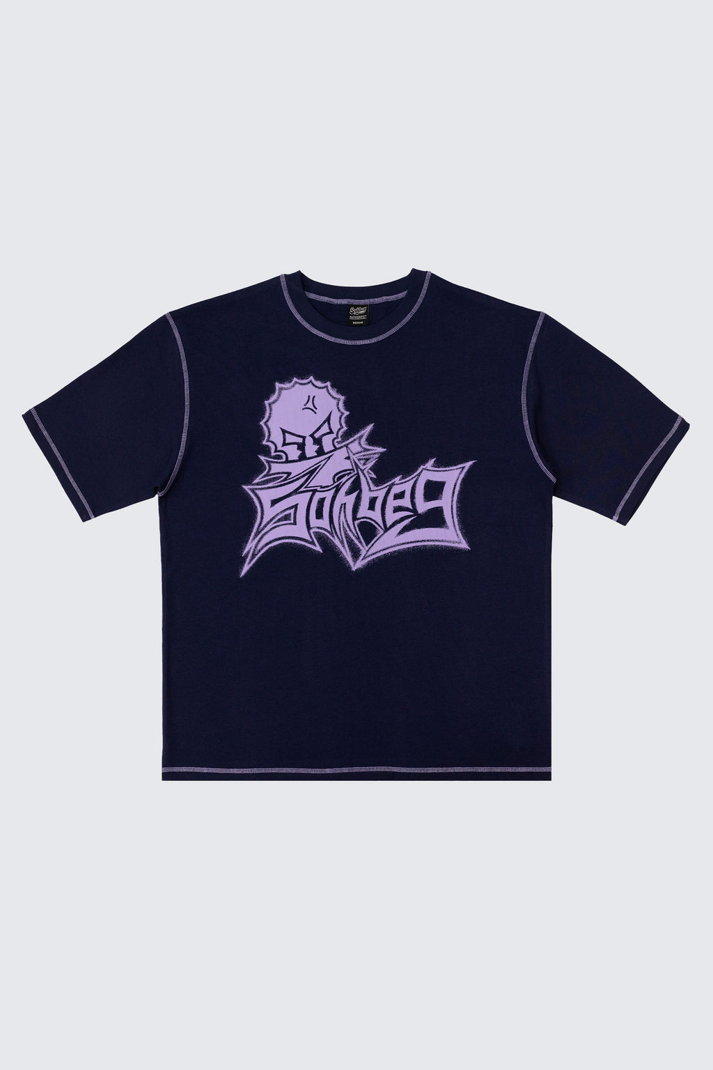 LILAC BRUSH TEE